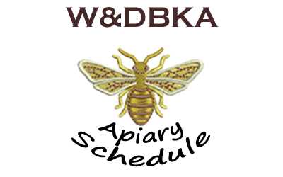 WDBKA Apiary Schedule 2021